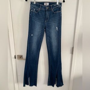 Paige Lou Lou split front Jeans. Size 26